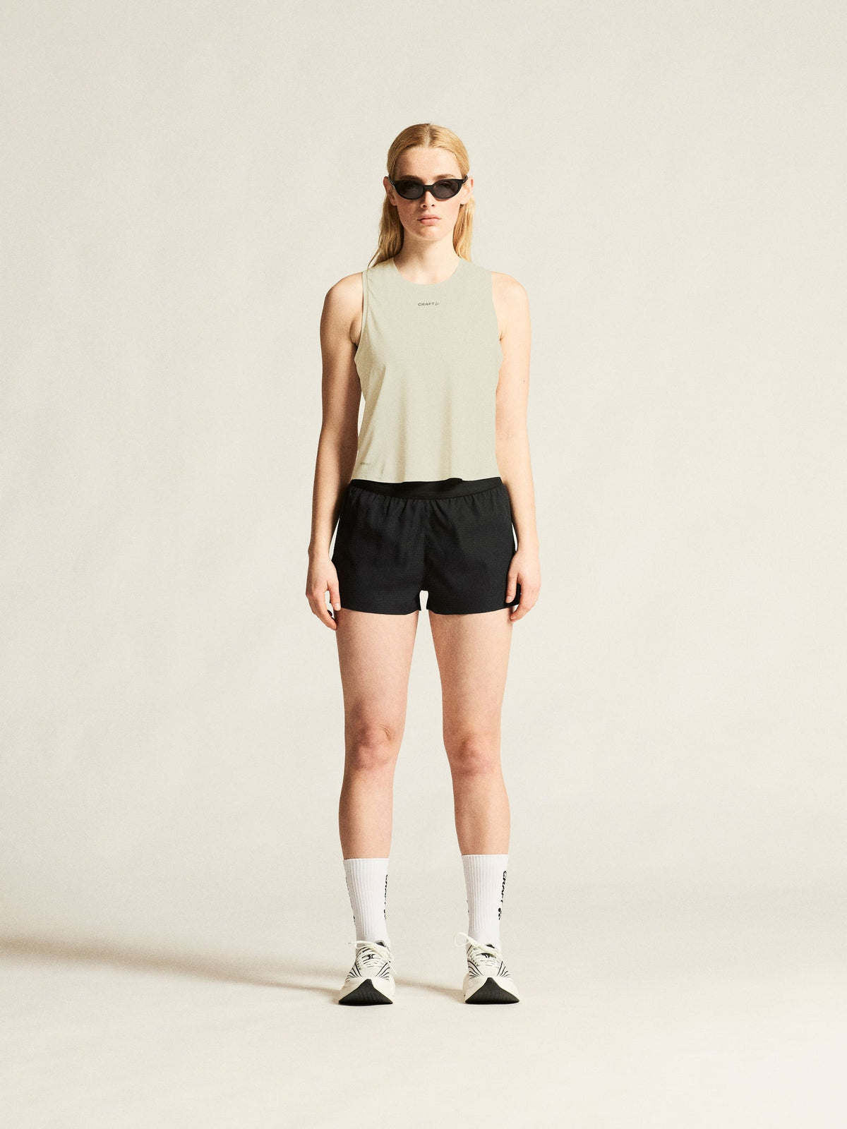 Craft Hypervent Singlet Damen in Naturweiss, Detailansicht