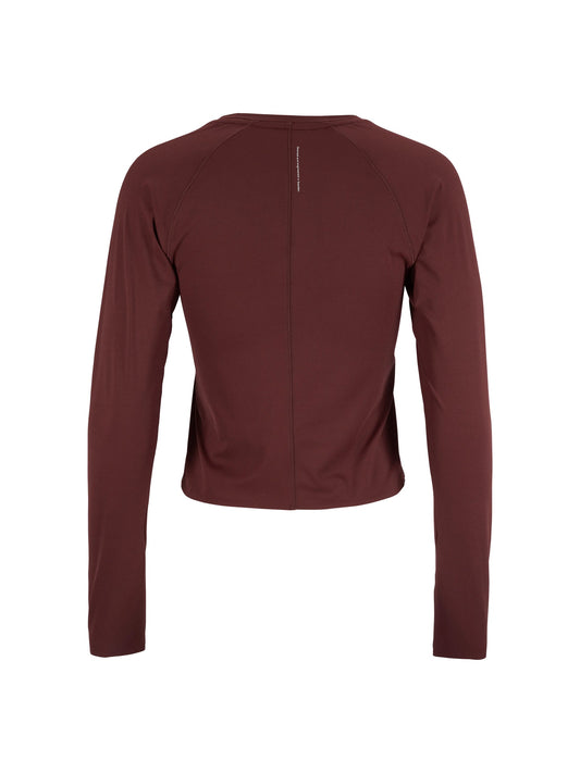 Craft Hypervent Tight Longsleeve Damen in Rot, Rückansicht