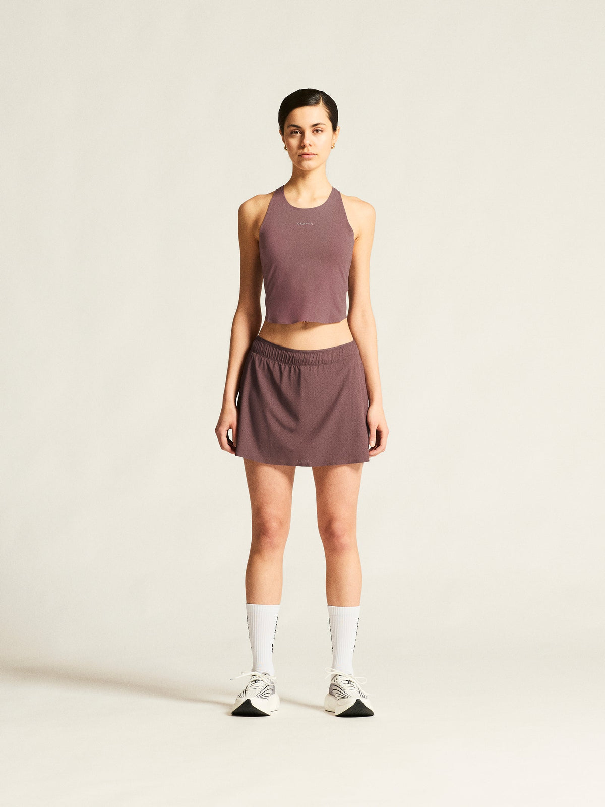 Craft Hypervent Skirt Damen in Mauve, Detailansicht