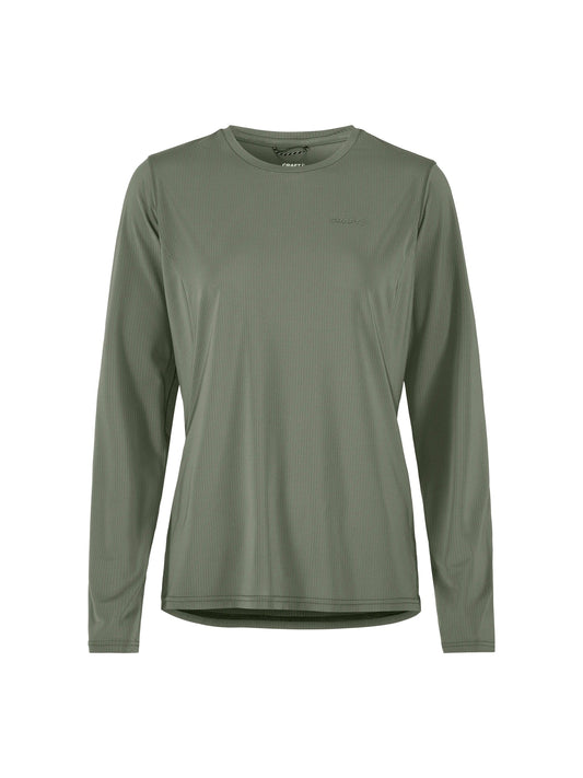 Craft Everyday XT LS Jersey Damen in Salbeigrün, Vorderansicht
