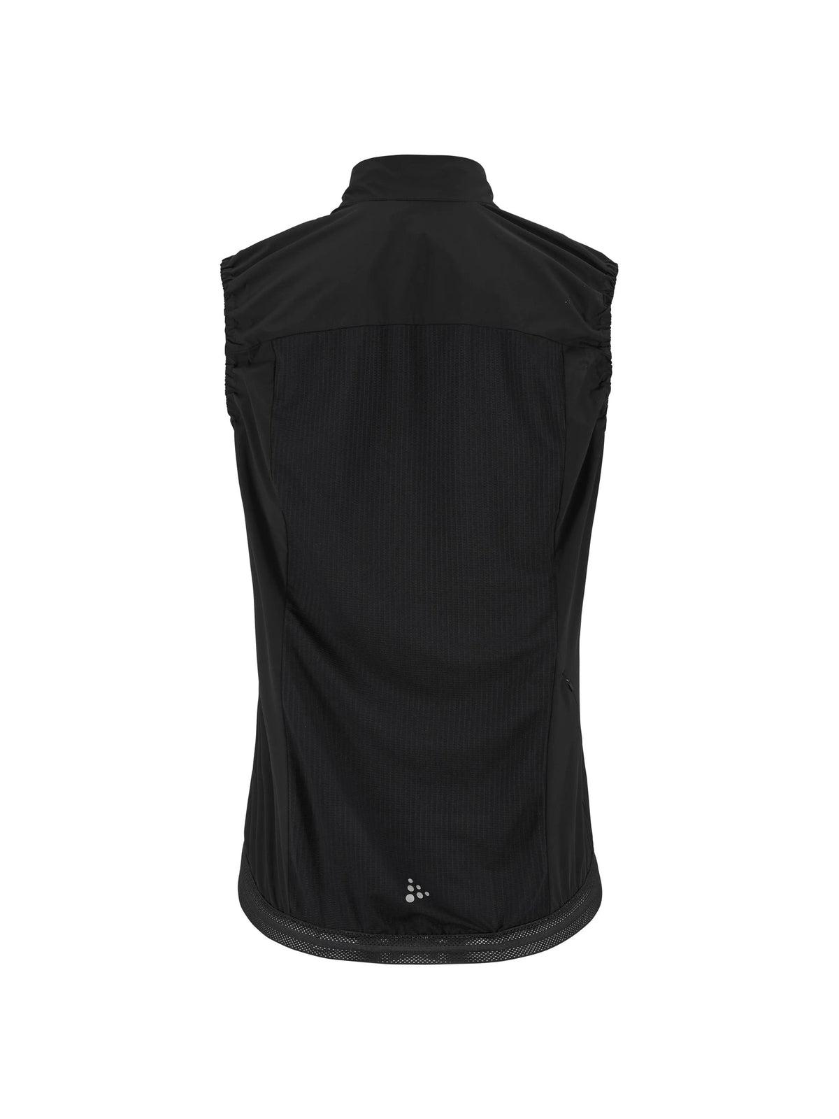 Craft Endur Light Wind Vest Herren in Schwarz, Rückansicht