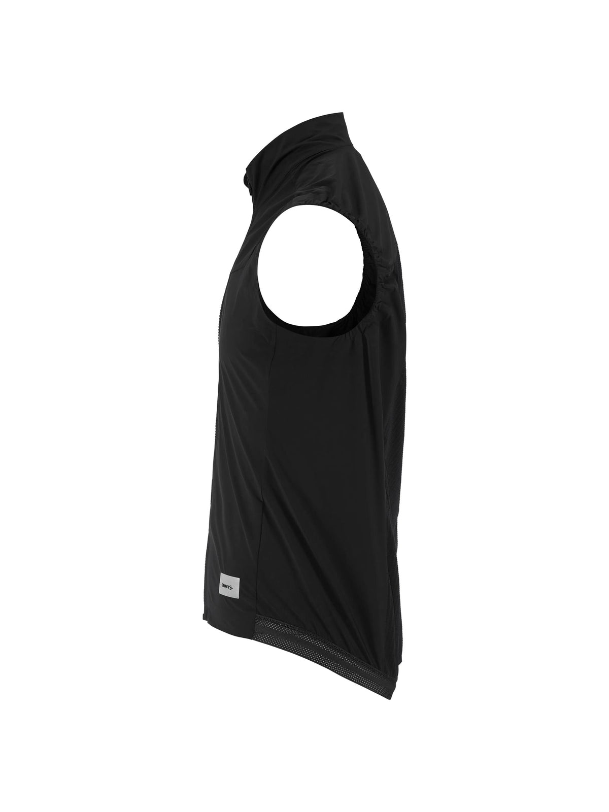 Craft Endur Light Wind Vest Herren in Schwarz, Seitenansicht links