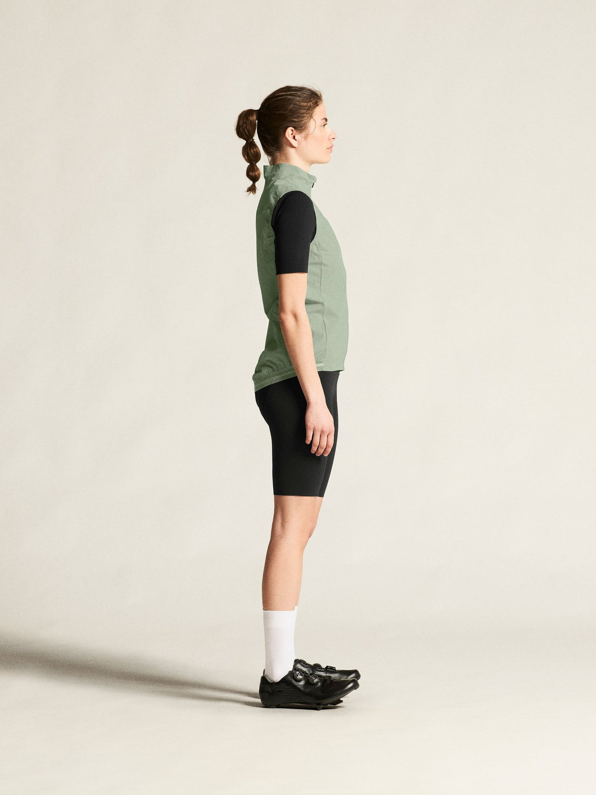 Craft Endur Light Wind Vest Damen in Grün, Detailansicht