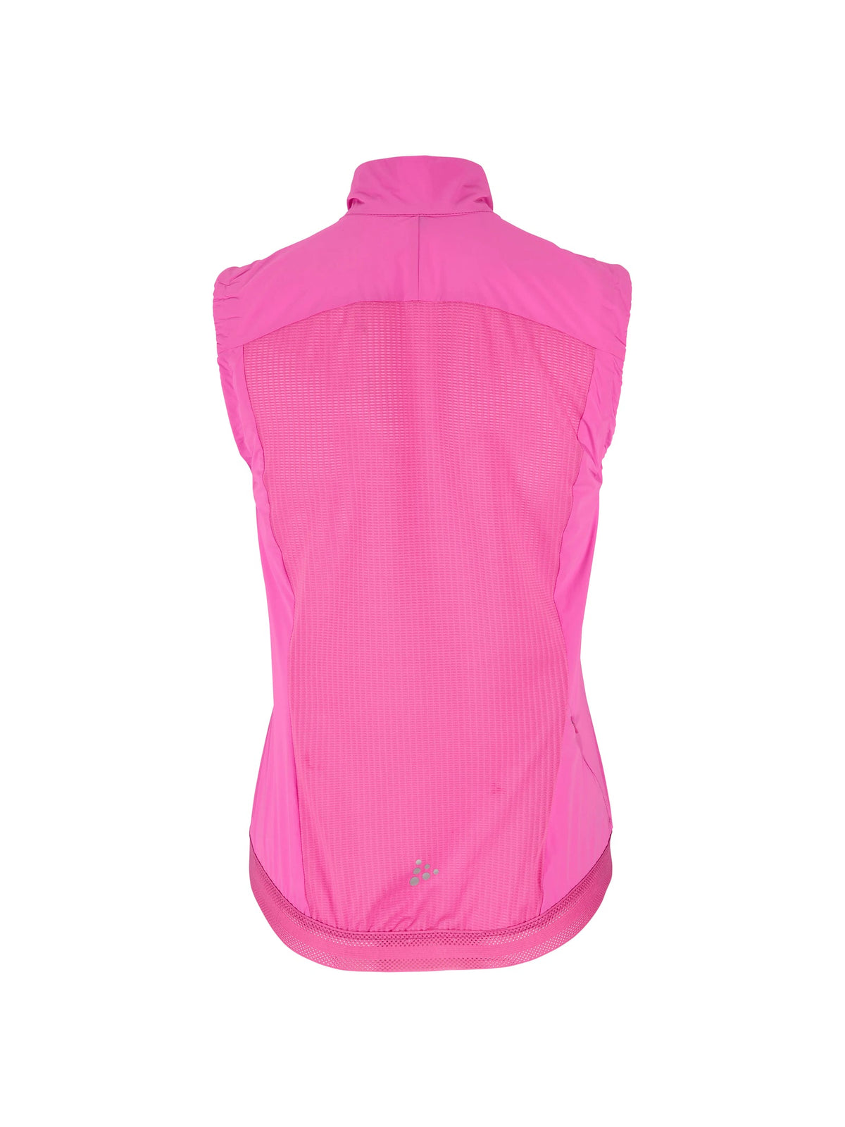Craft Endur Light Wind Vest Damen in Magenta, Rückansicht