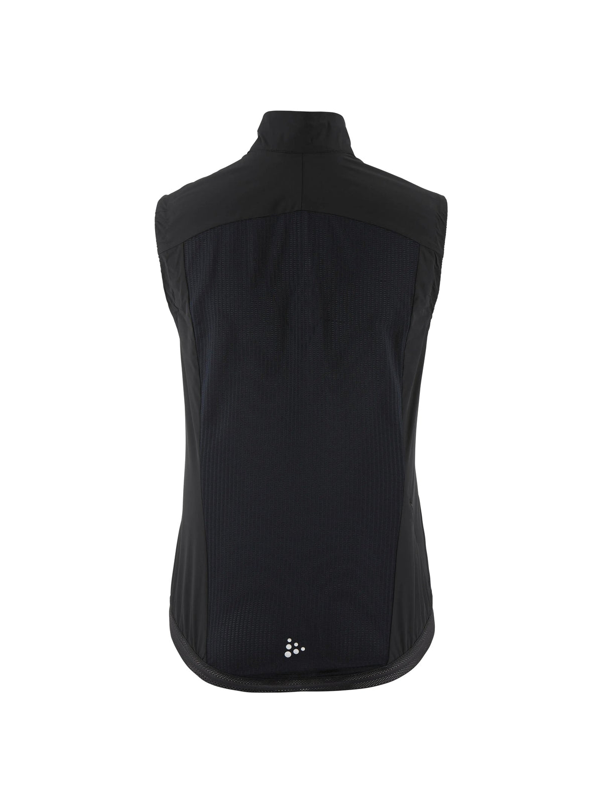 Craft Endur Light Wind Vest Damen in Schwarz, Rückansicht