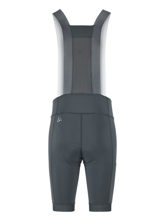 Craft Endur Cargo Bib Shorts C3 Herren in Grau, Rückansicht