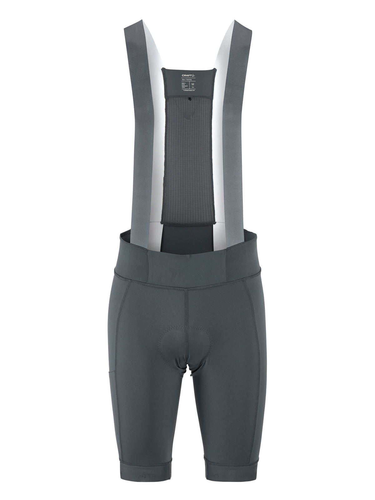 Craft Endur Cargo Bib Shorts C3 Herren in Grau, Vorderansicht
