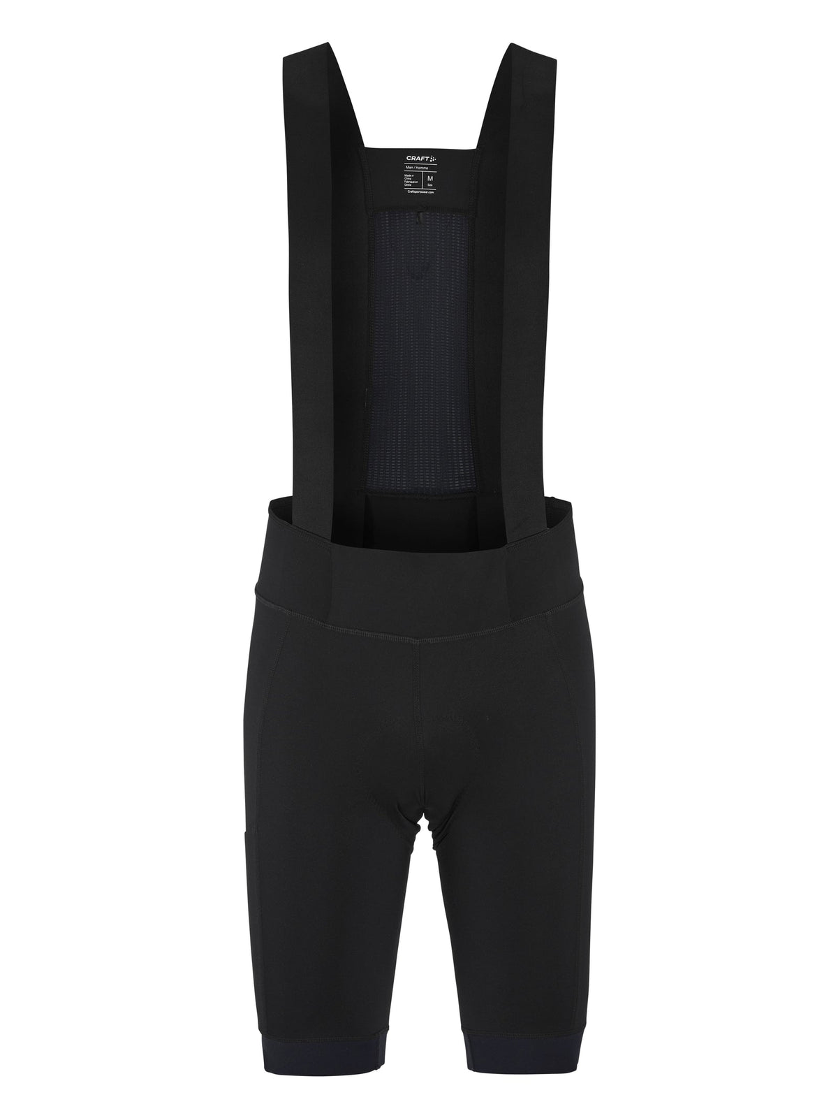 Craft Endur Cargo Bib Shorts C3 Herren in Schwarz, Vorderansicht