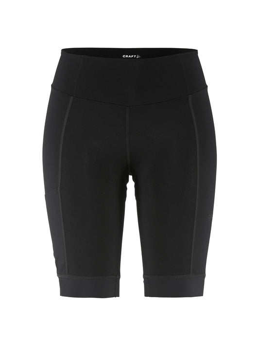 Craft Endur Cargo Shorts C3 Damen in Schwarz, Vorderansicht