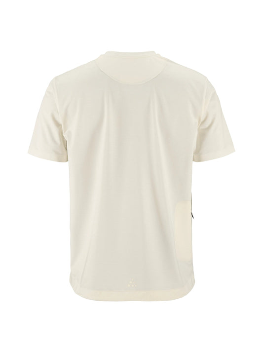 Craft Everyday HZ SS Jersey Herren in Naturweiss, Rückansicht