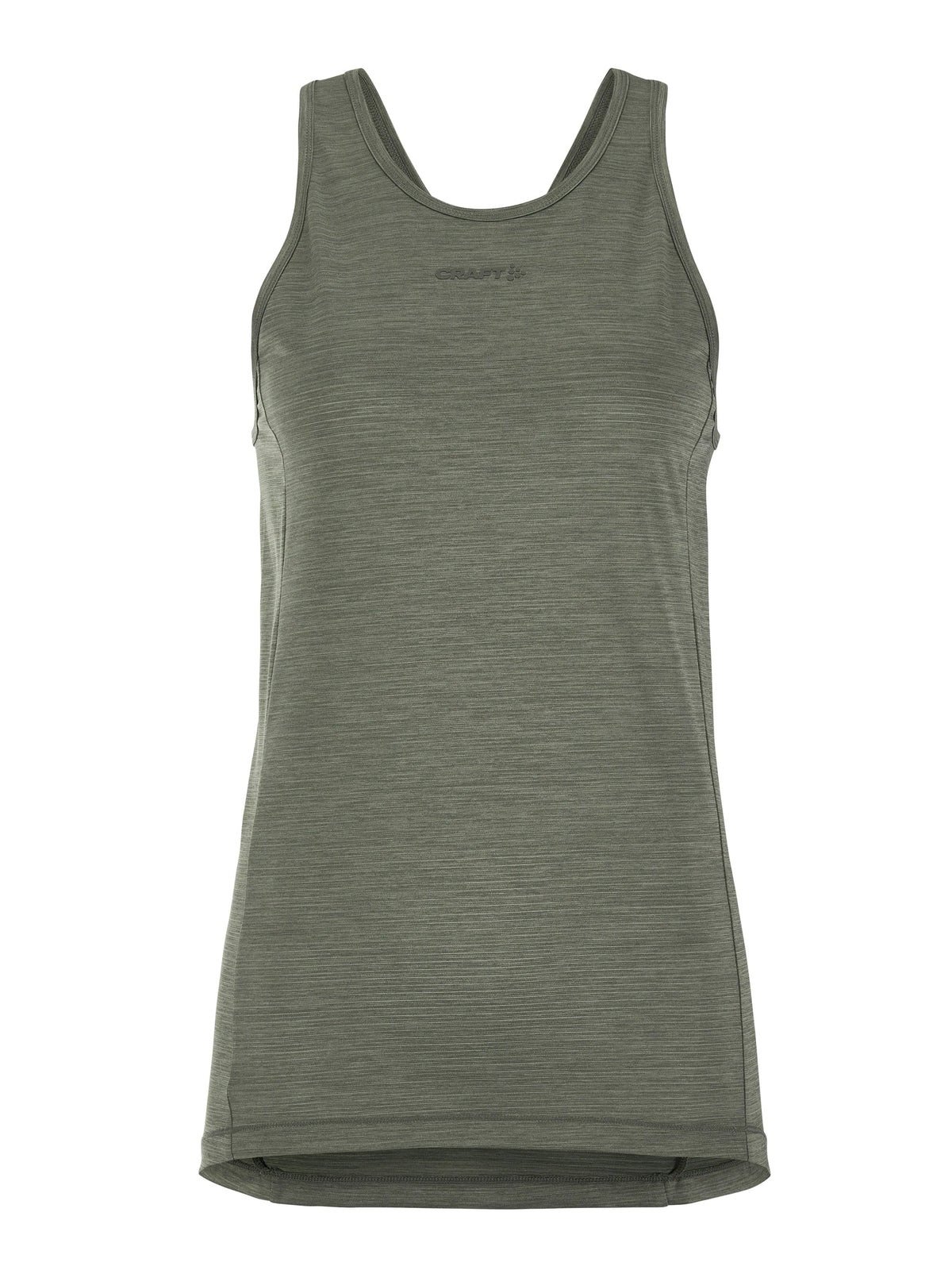 Craft Everyday Singlet Damen in Salbeigrün, Vorderansicht