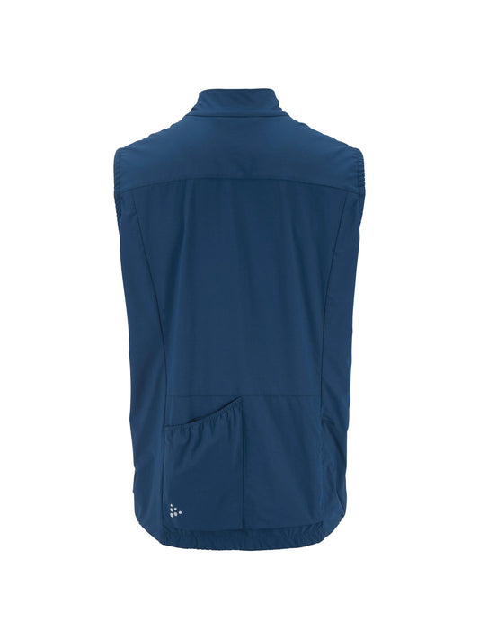 Craft Everyday Thermal Wind Vest Herren in Blau, Rückansicht