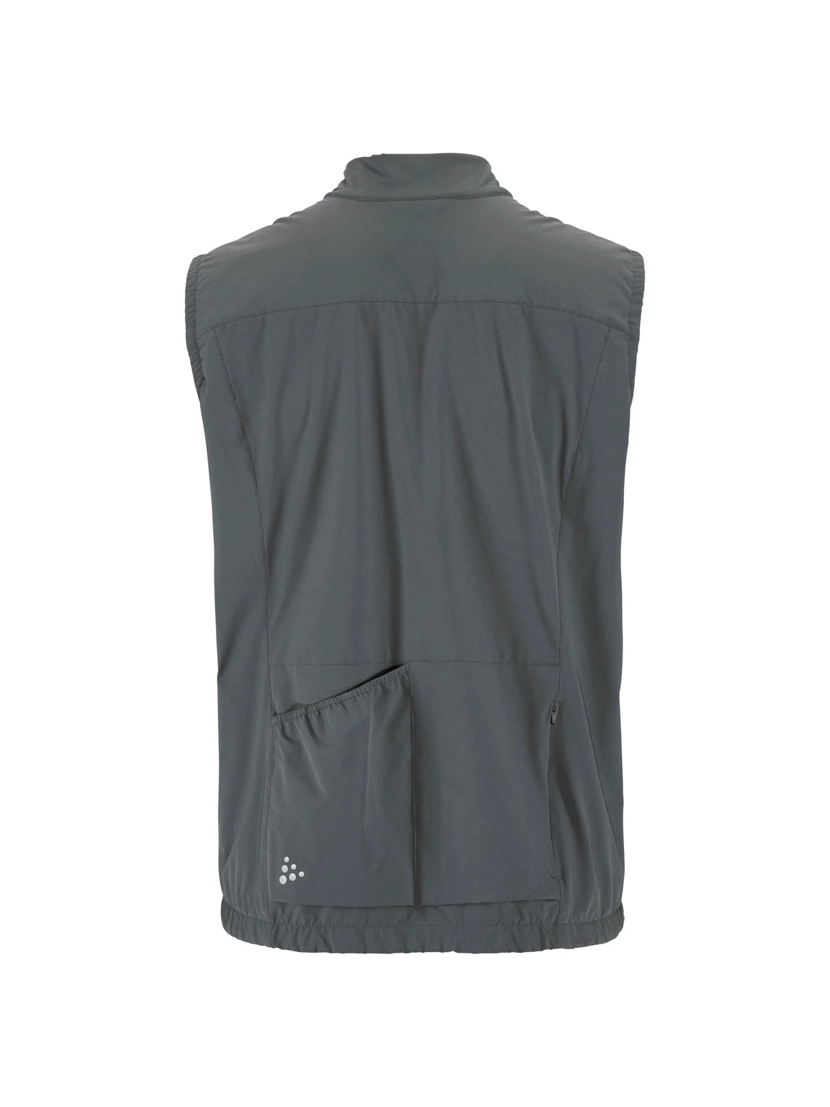 Craft Everyday Thermal Wind Vest Herren in Grau, Rückansicht