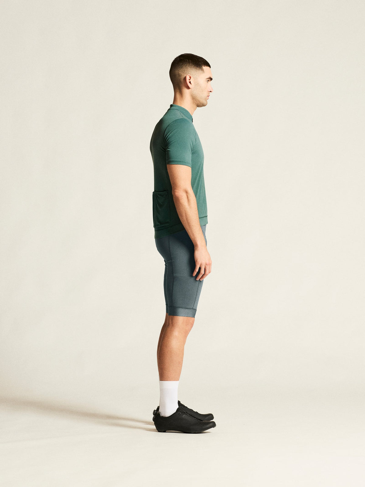 Craft Everyday SS Jersey Herren in Grün, Detailansicht