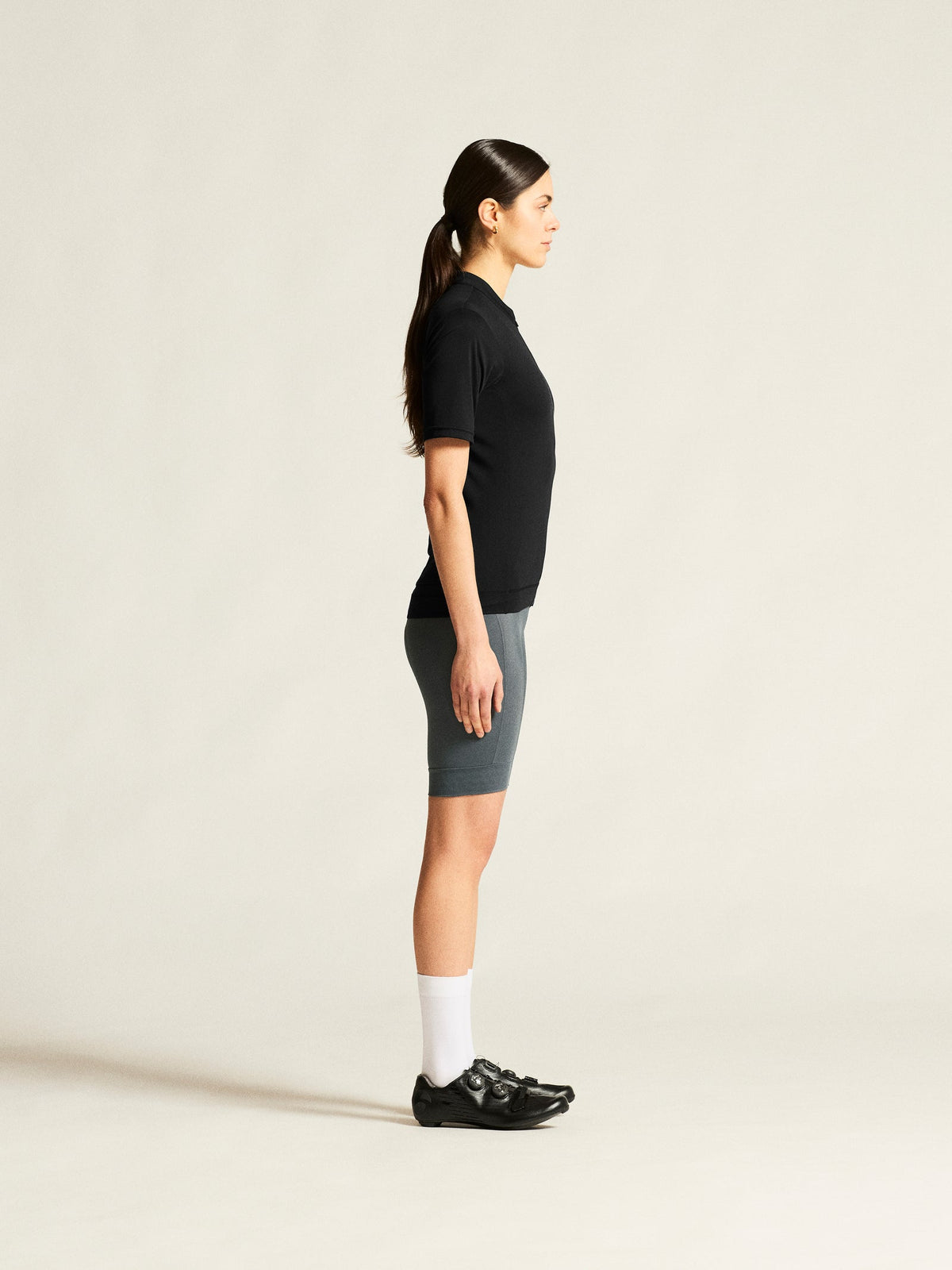 Craft Everyday SS Jersey Damen in Schwarz, Detailansicht