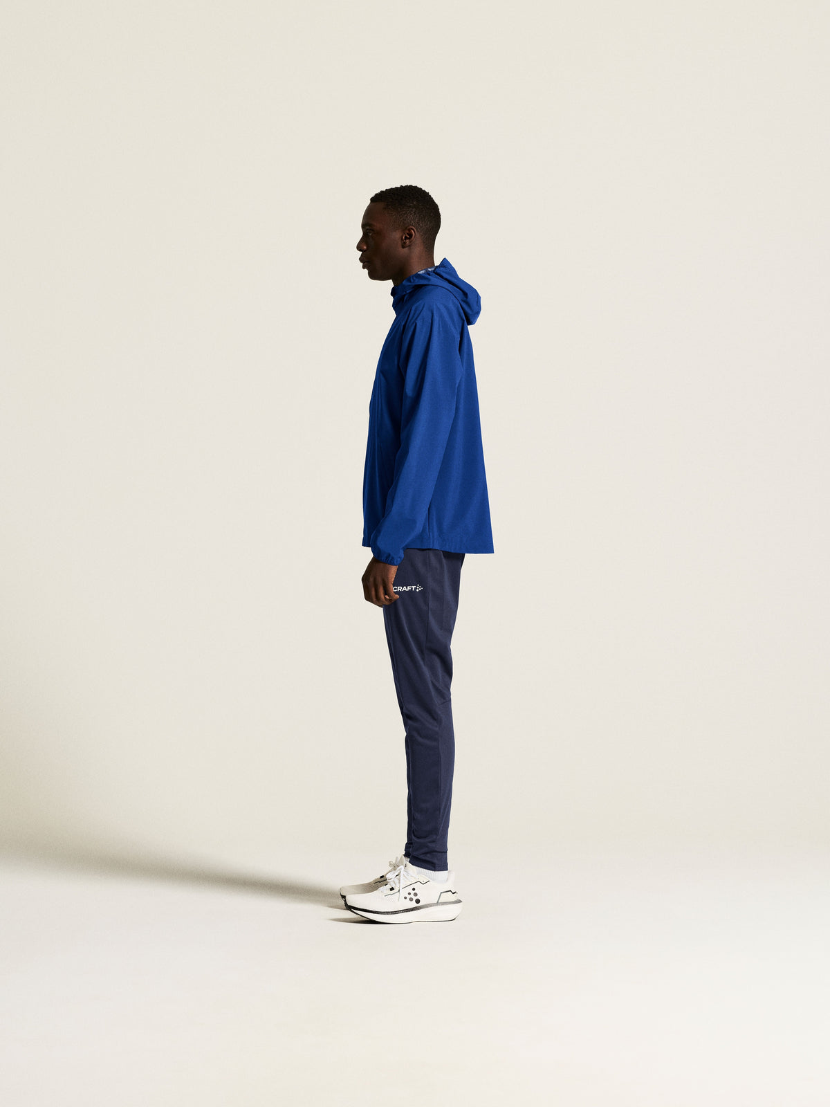 Craft Squad Go Weather Jacket Herren in Kobaltblau, Detailansicht