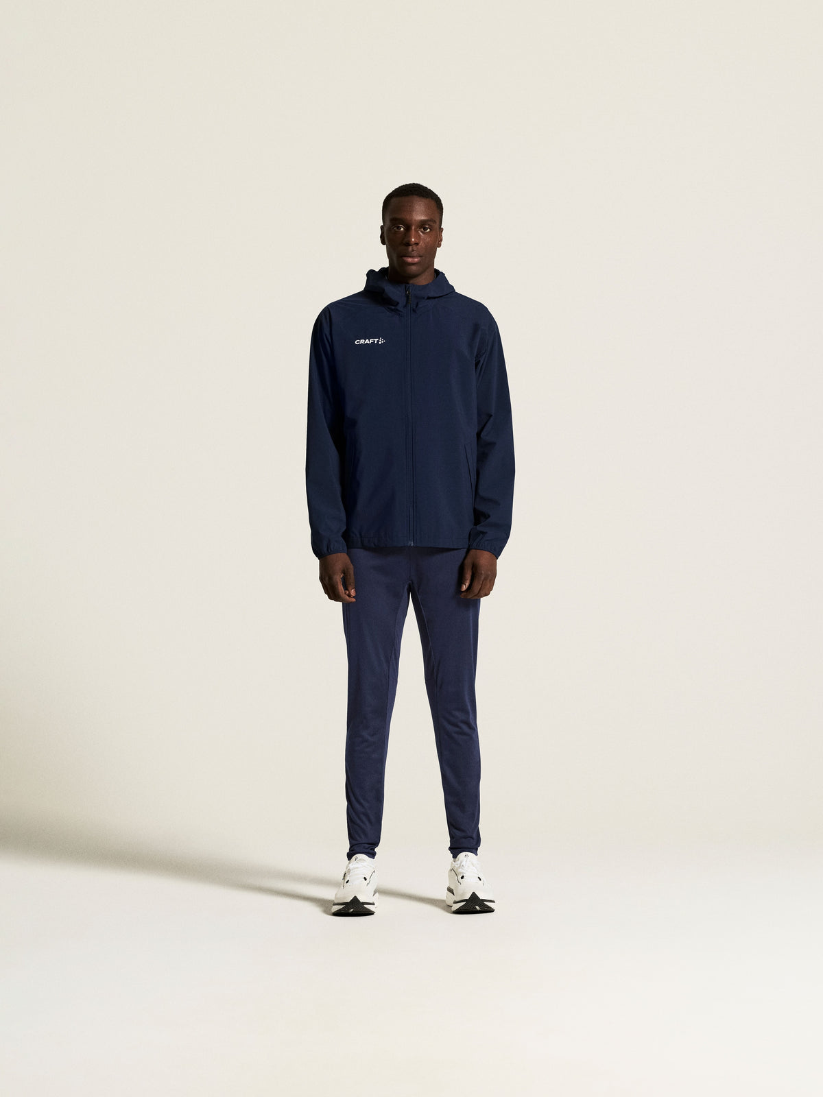 Craft Squad Go Weather Jacket Herren in Navy, Detailansicht