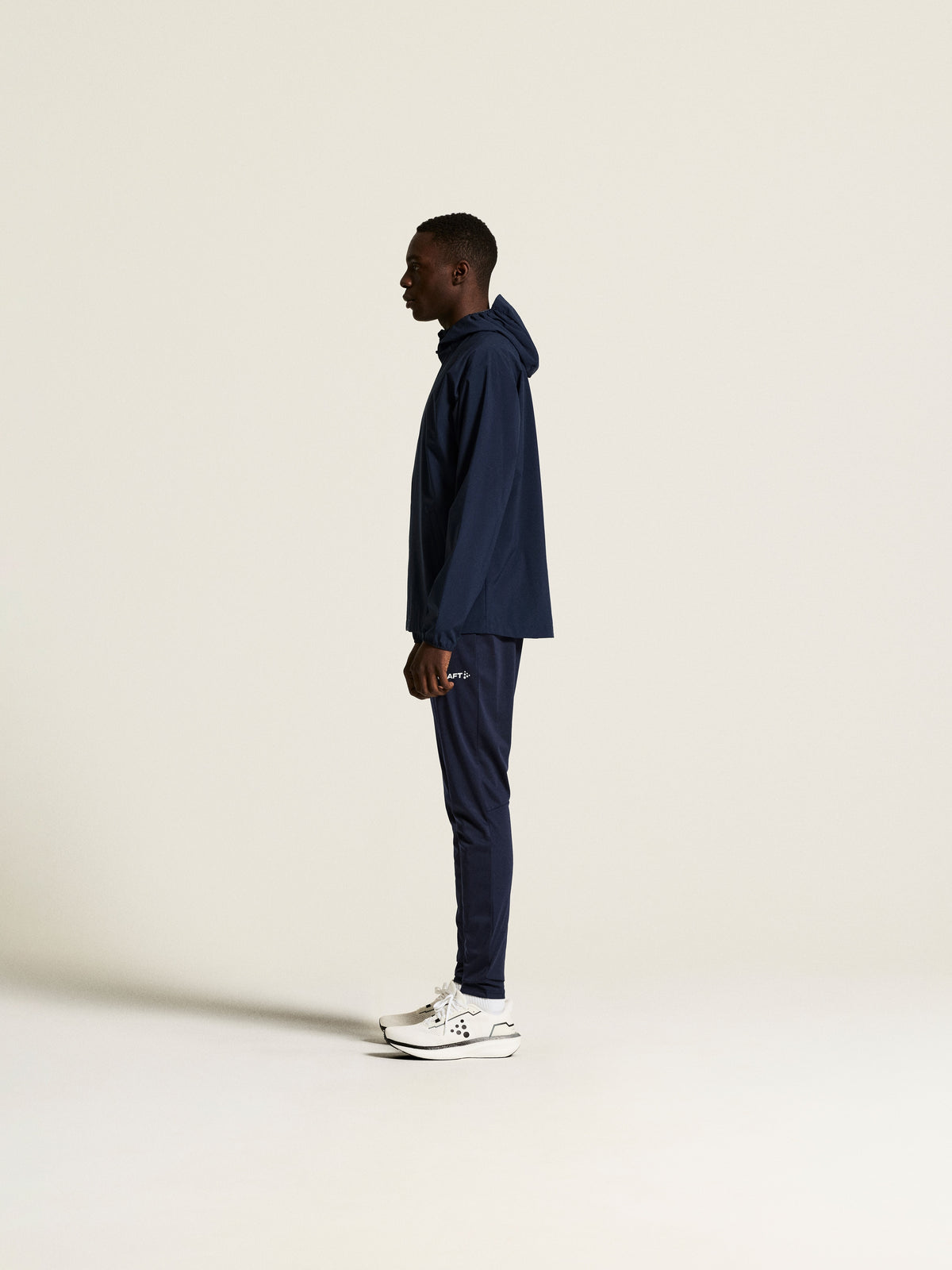 Craft Squad Go Weather Jacket Herren in Navy, Detailansicht