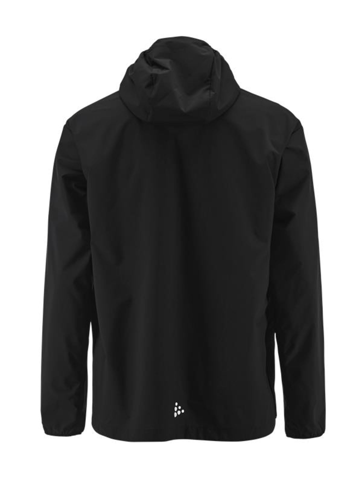 Craft Squad Go Weather Jacket Herren in Schwarz, Rückansicht