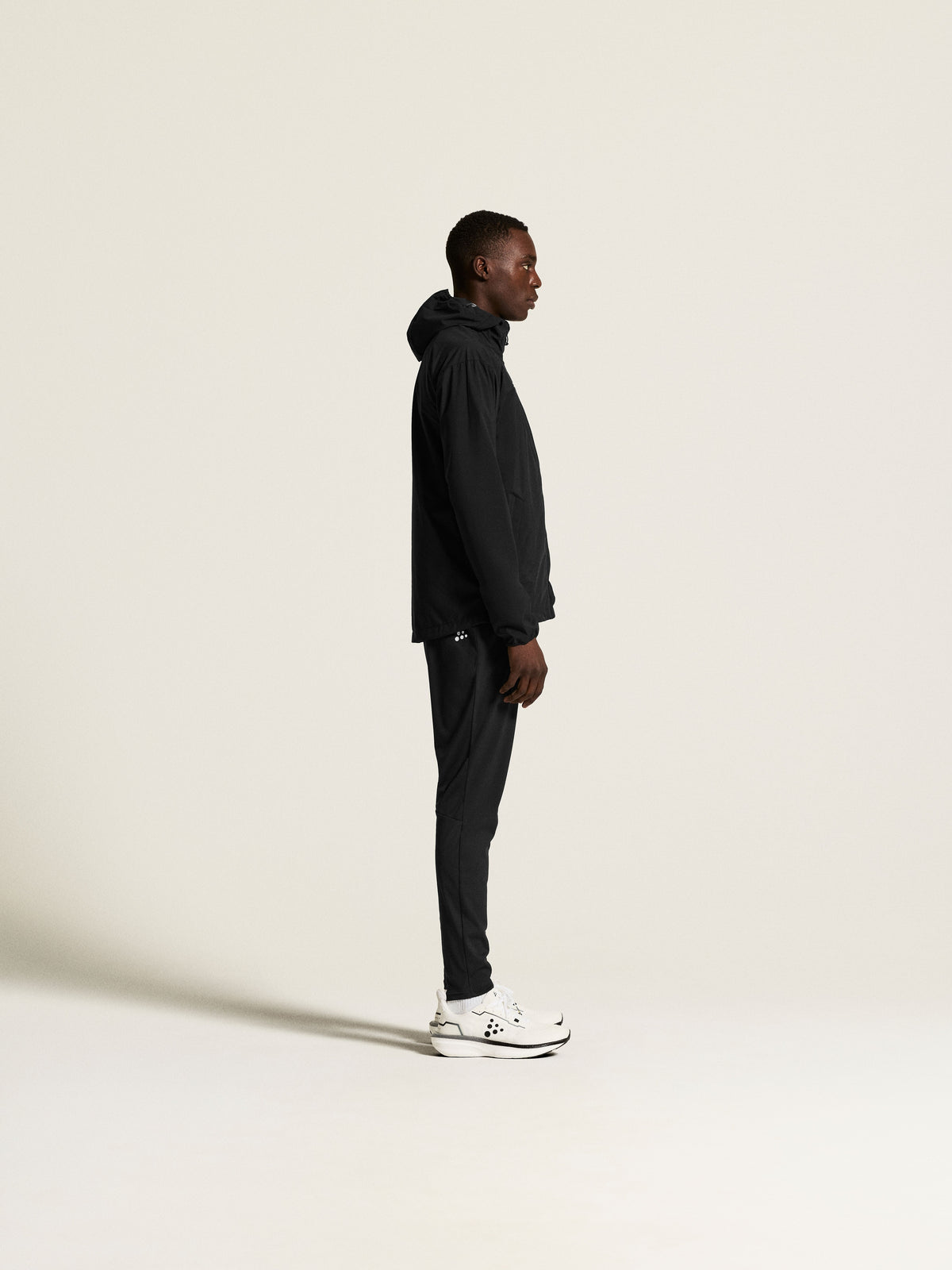 Craft Squad Go Weather Jacket Herren in Schwarz, Detailansicht