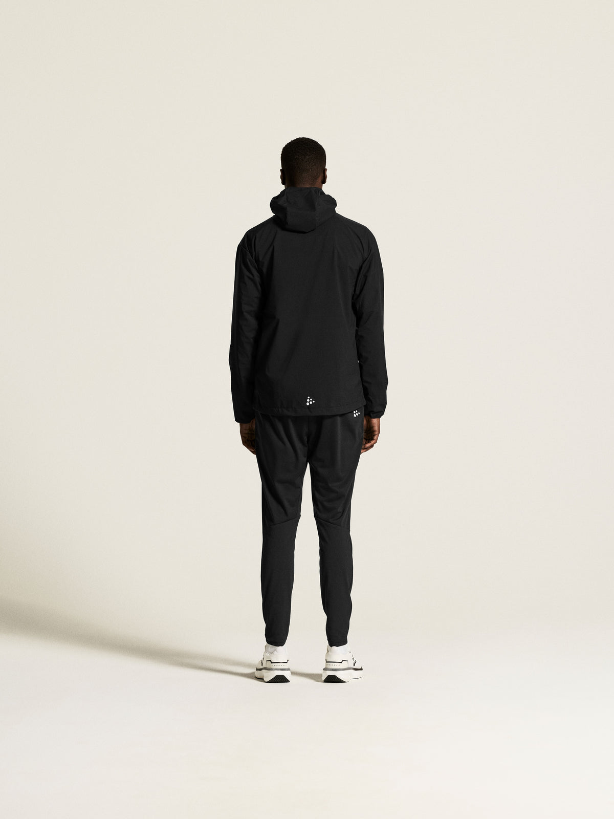 Craft Squad Go Weather Jacket Herren in Schwarz, Detailansicht