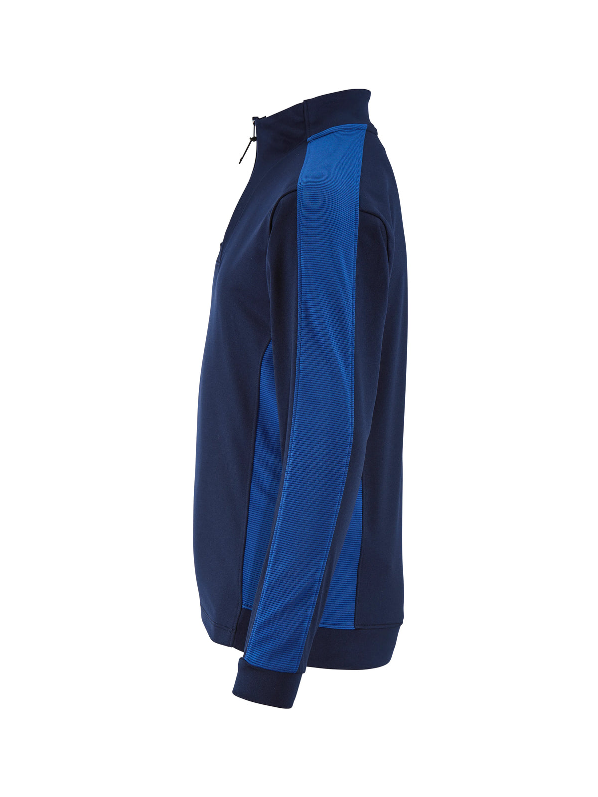 Craft Evolve 2.0 Contrast Half Zip Junior in Navy/Kobaltblau, Seitenansicht links