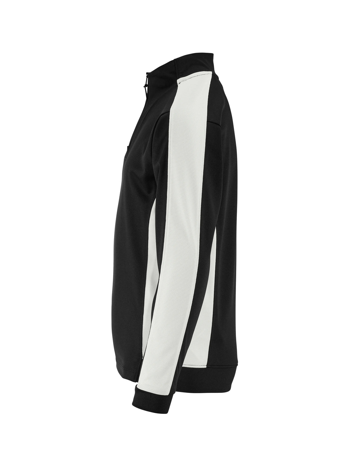 Craft Evolve 2.0 Contrast Half Zip Junior in Schwarz/Weiss, Seitenansicht links