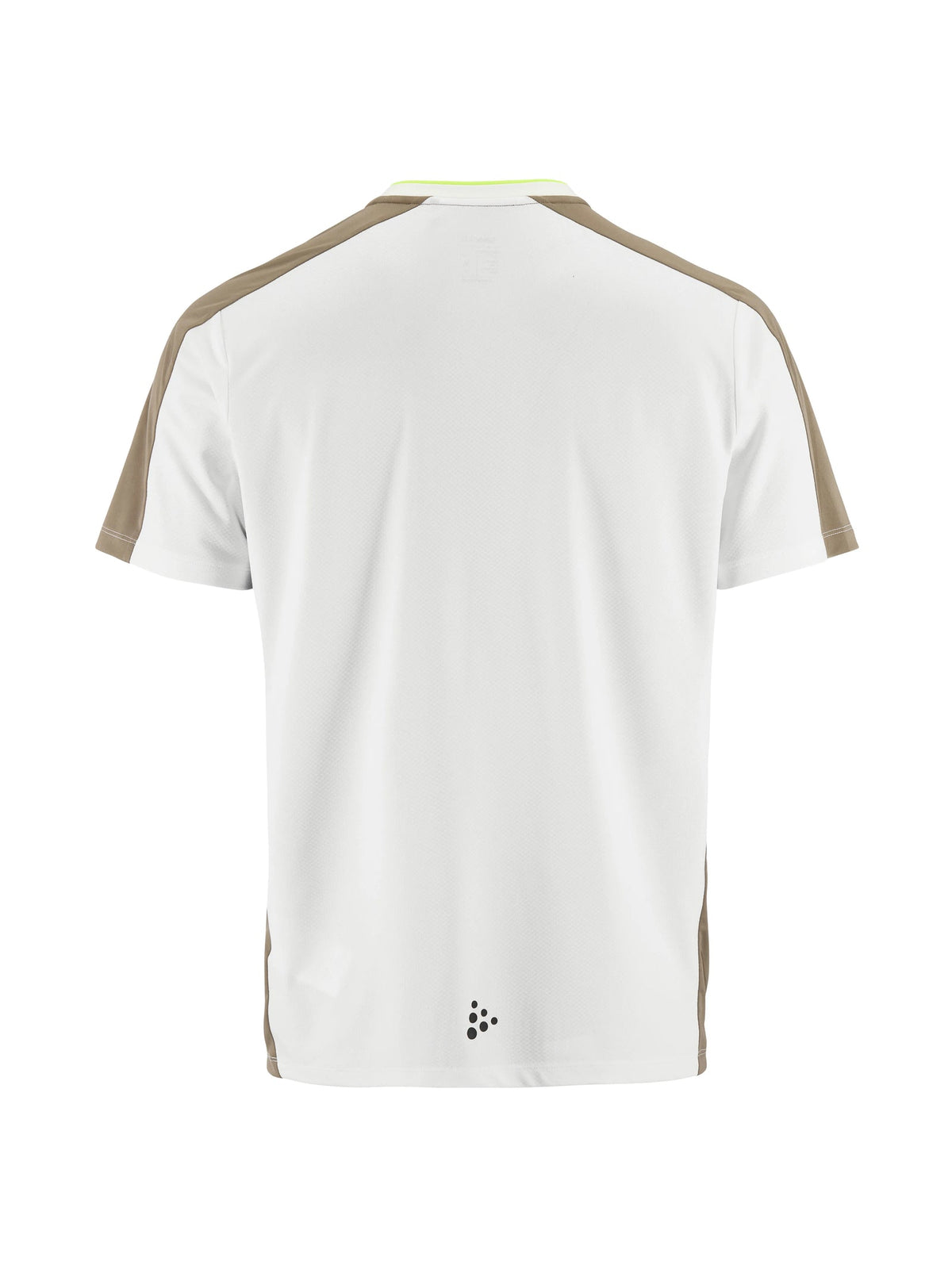 Craft Evolve 2.0 Contrast Jersey Herren in Weiss/Beige, Rückansicht