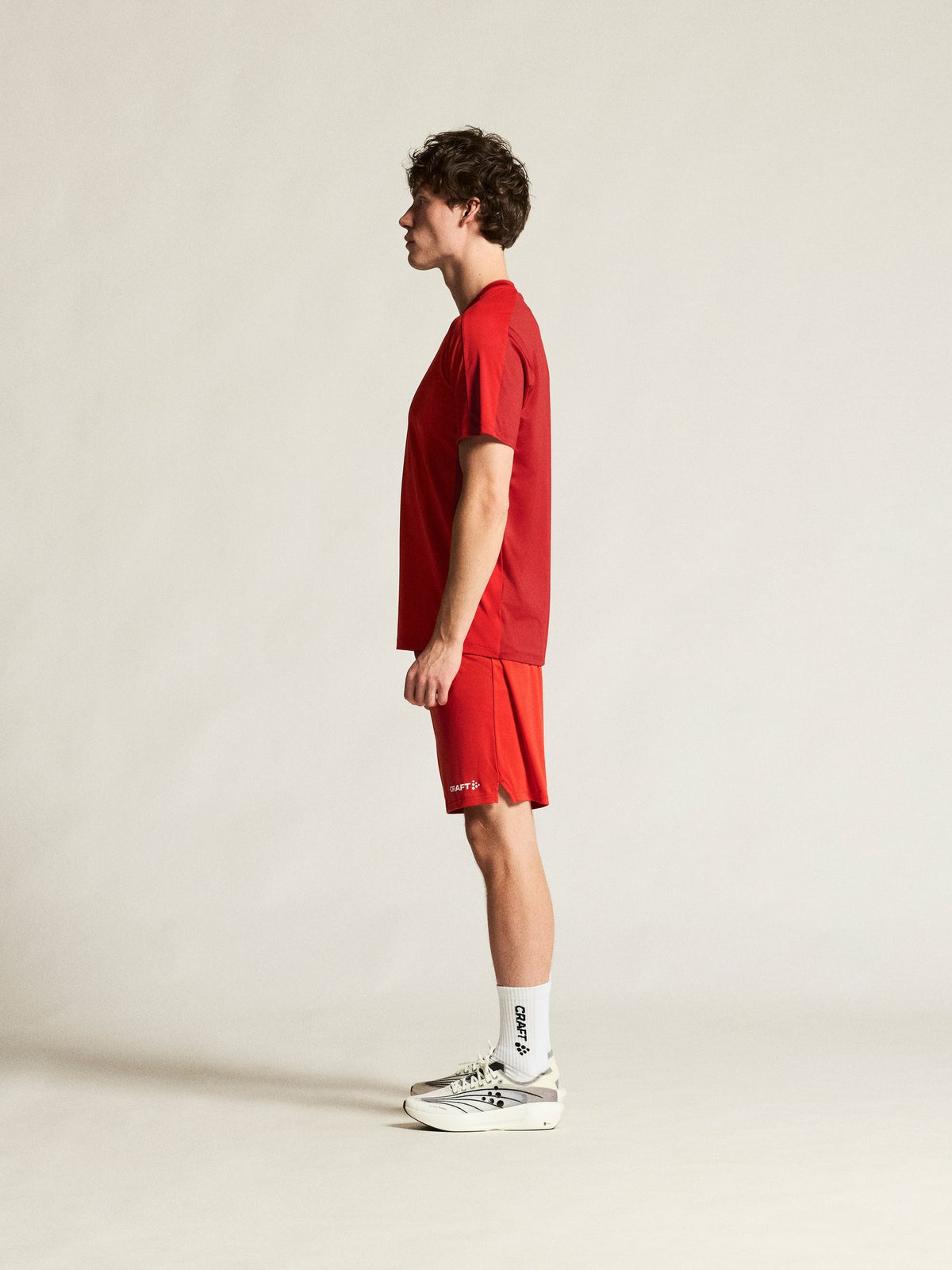 Craft Evolve 2.0 Contrast Jersey Herren in Dunkelrot/Rot, Detailansicht