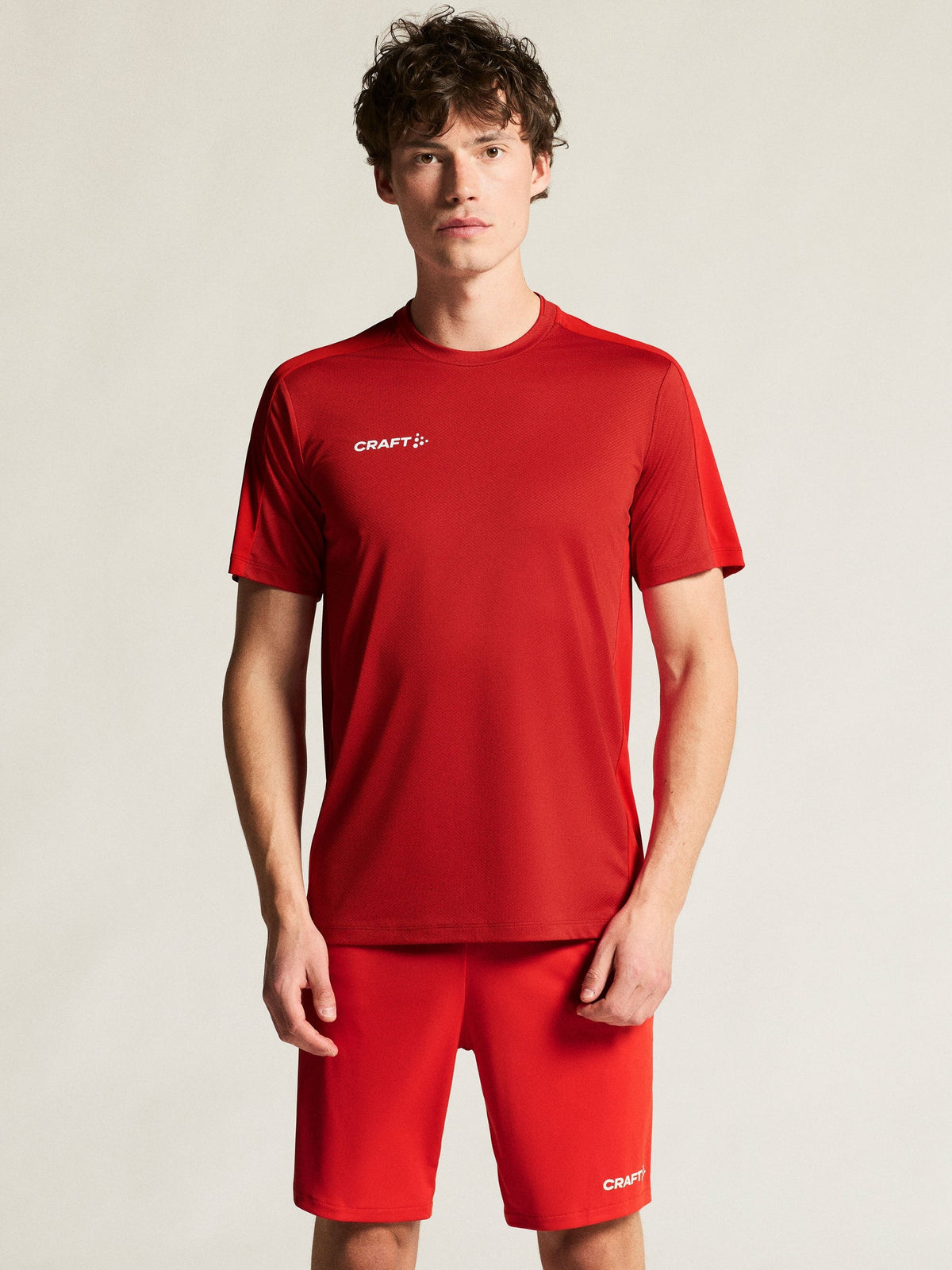 Craft Evolve 2.0 Contrast Jersey Herren in Dunkelrot/Rot, Detailansicht