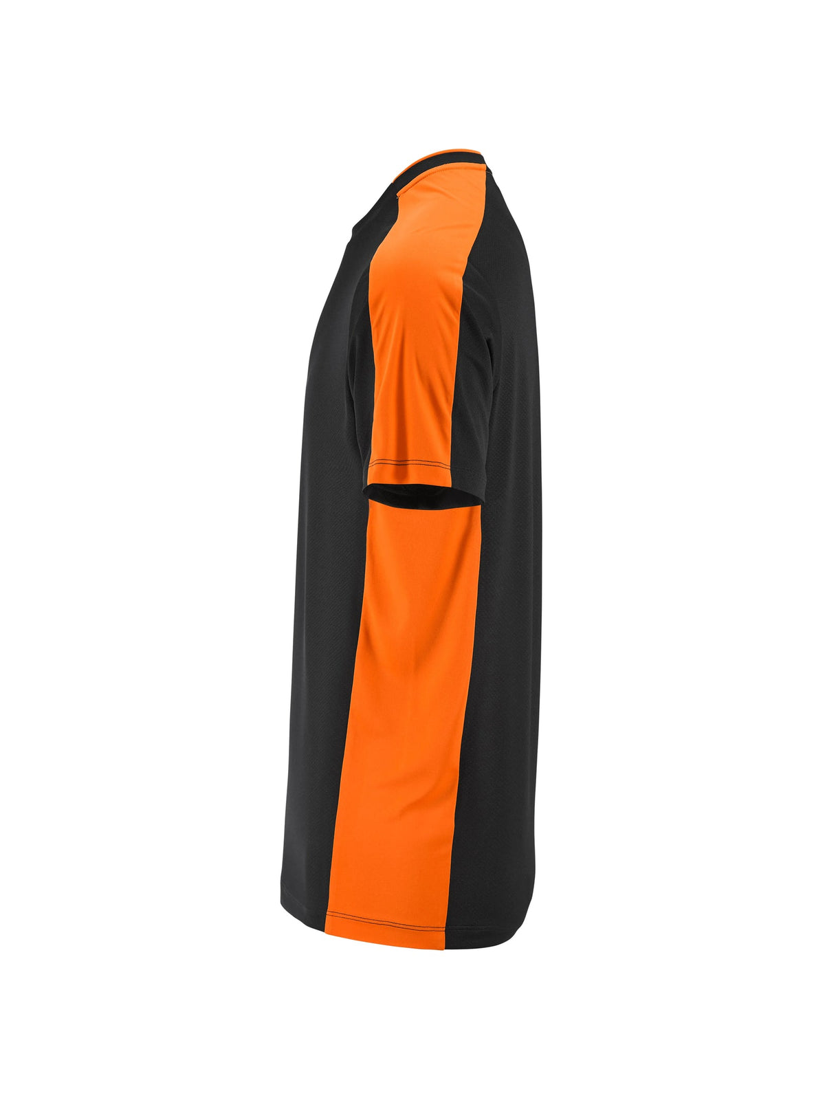 Craft Evolve 2.0 Contrast Jersey Herren in Schwarz/Orange, Seitenansicht links