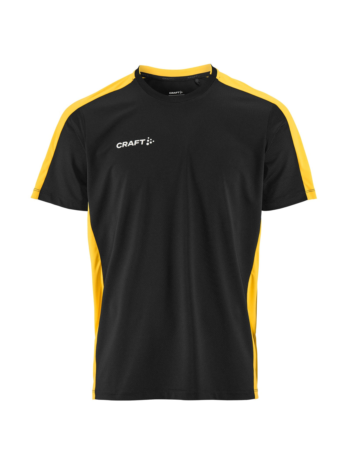 Craft Evolve 2.0 Contrast Jersey Herren in Schwarz/Gelb, Vorderansicht