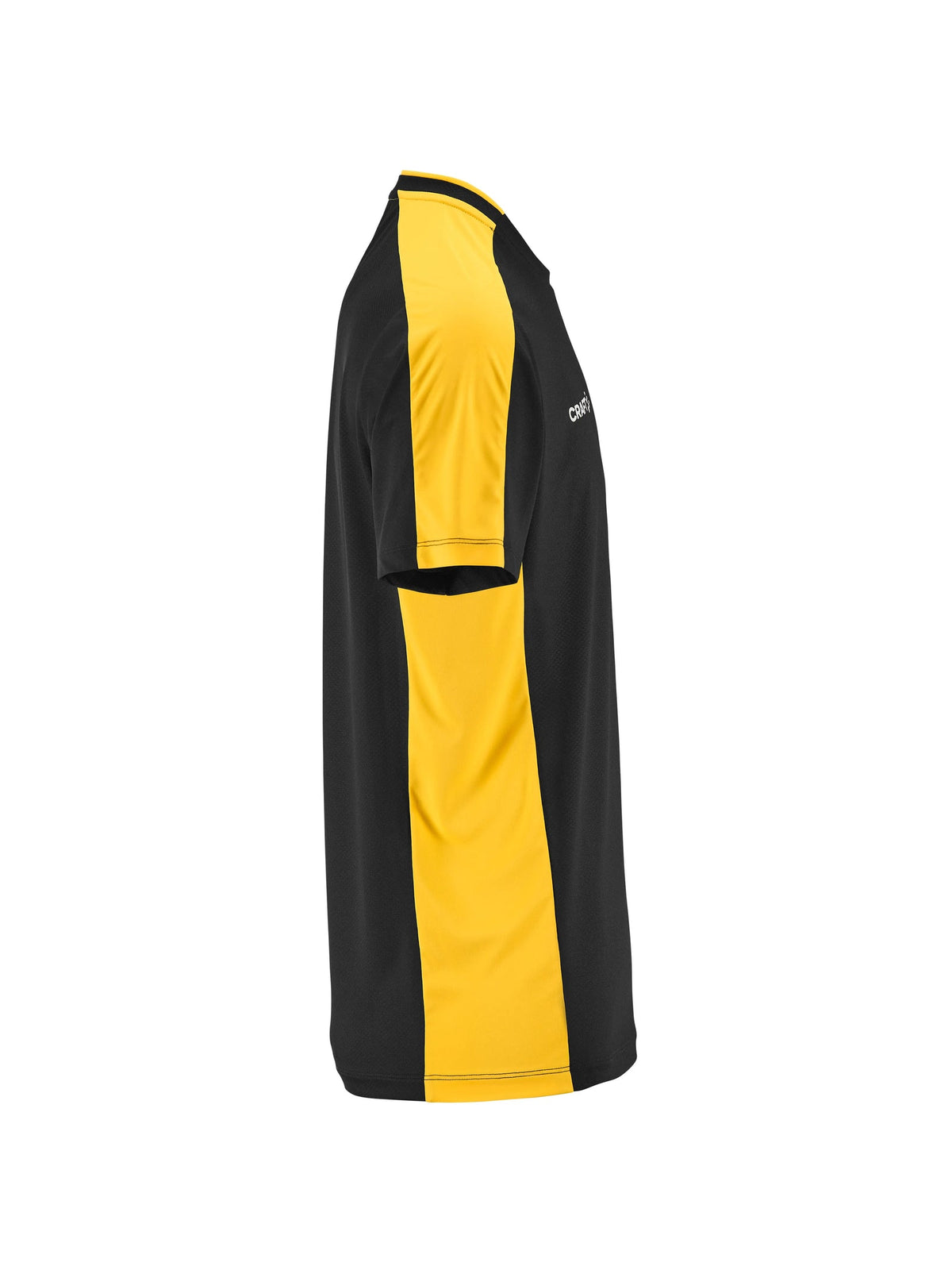 Craft Evolve 2.0 Contrast Jersey Herren in Schwarz/Gelb, Seitenansicht rechts