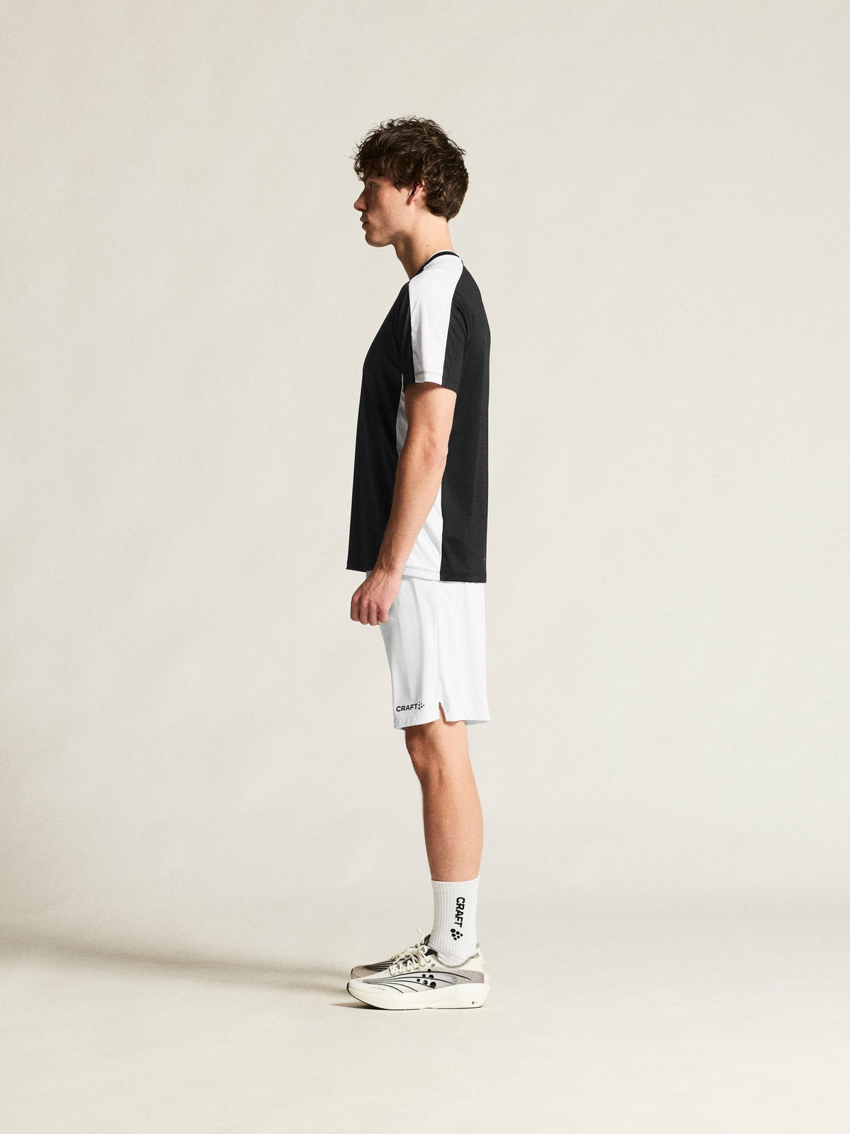 Craft Evolve 2.0 Contrast Jersey Herren in Schwarz/Weiss, Detailansicht