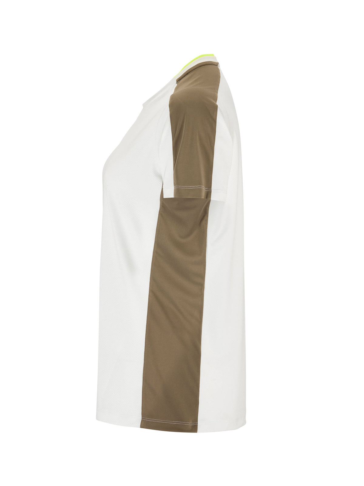 Craft Evolve 2.0 Contrast Jersey Damen in Weiss/Beige, Seitenansicht links