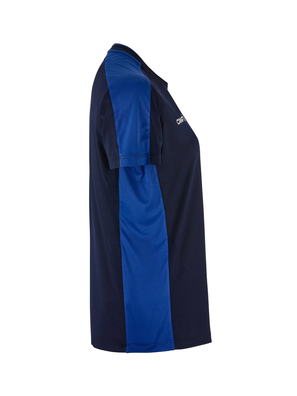 Craft Evolve 2.0 Contrast Jersey Damen in Navy/Kobaltblau, Seitenansicht rechts