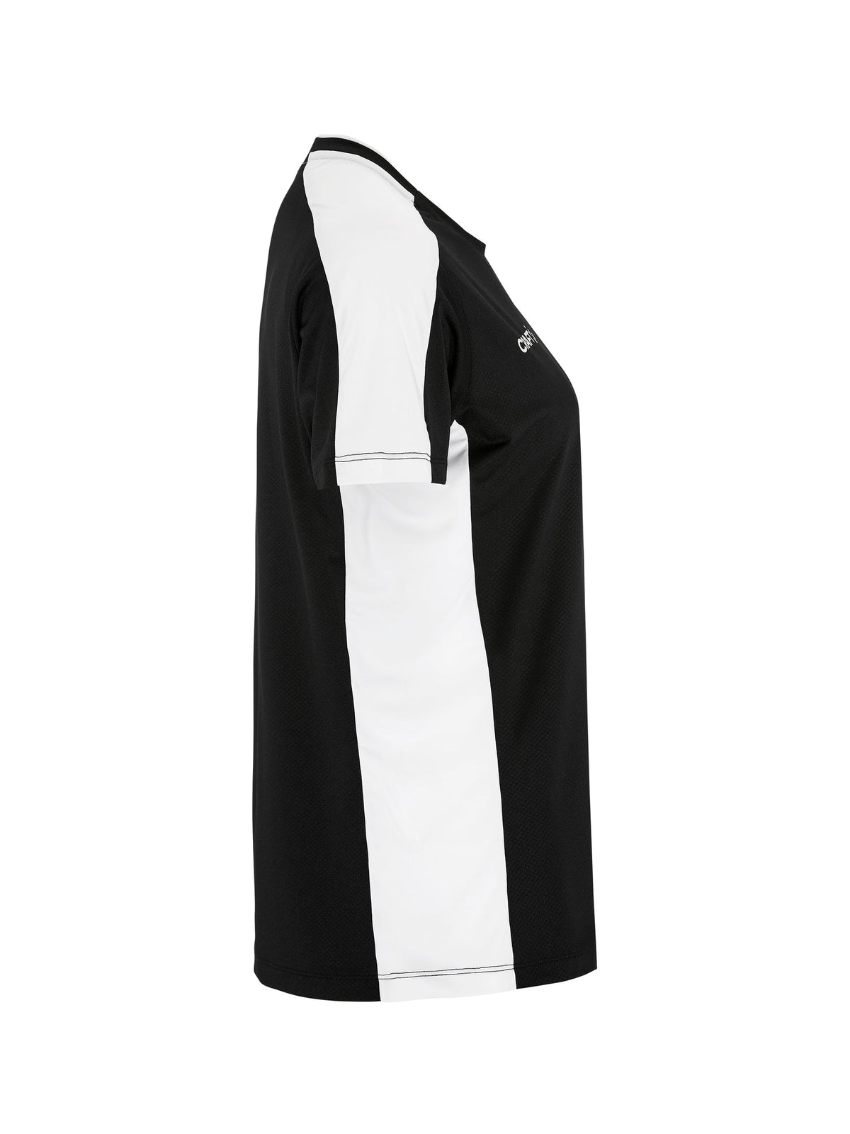 Craft Evolve 2.0 Contrast Jersey Damen in Schwarz/Weiss, Seitenansicht rechts