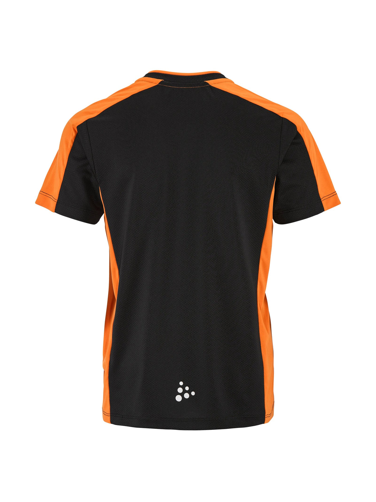 Craft Evolve 2.0 Contrast Jersey Junior in Schwarz/Orange, Rückansicht