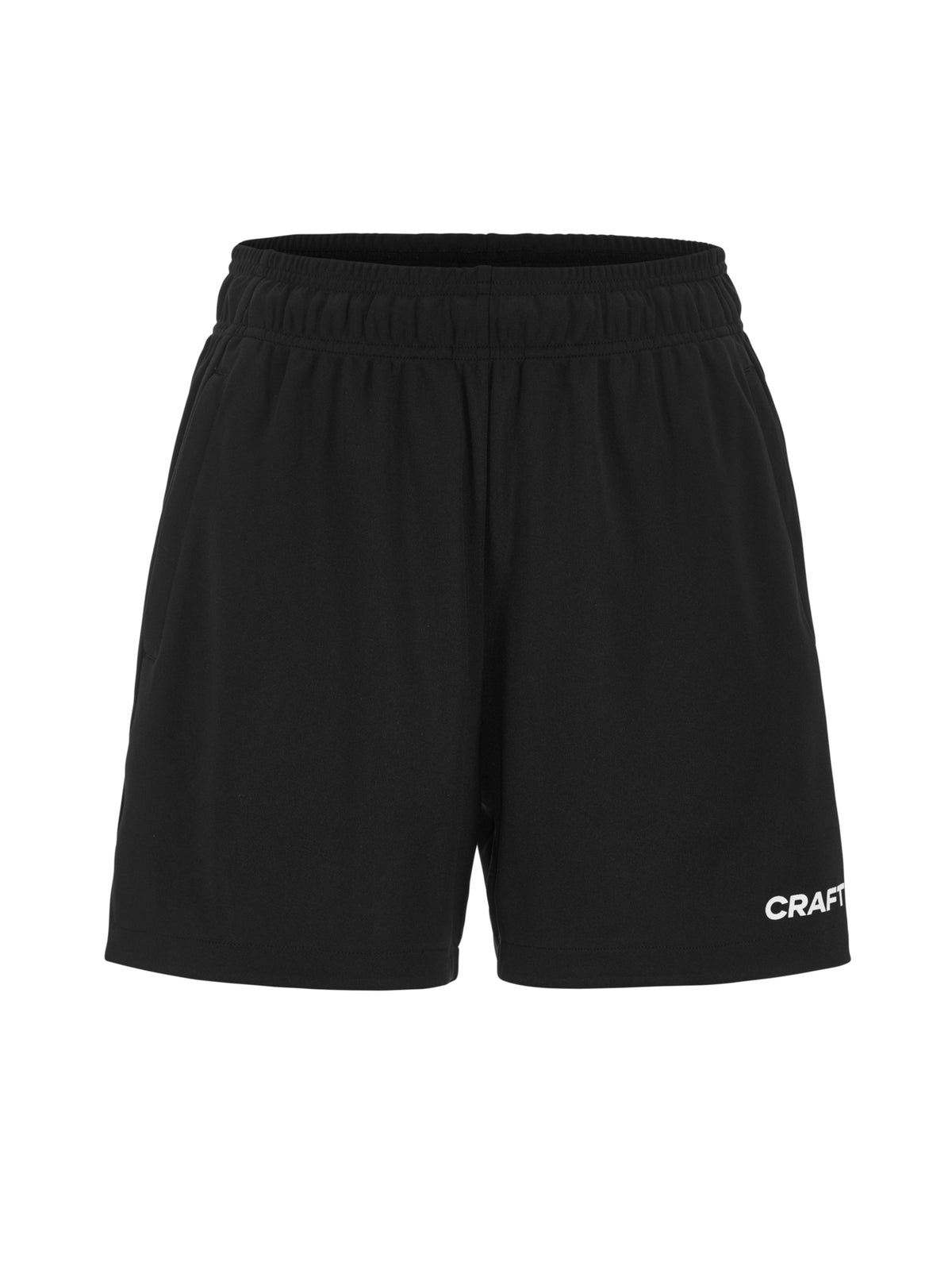 Craft Ability Zip Pocket Shorts Damen in Schwarz, Vorderansicht