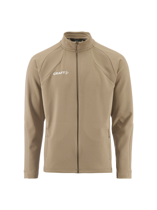 Craft Extend 2.0 Full Zip Jacket Herren in Beige, Vorderansicht