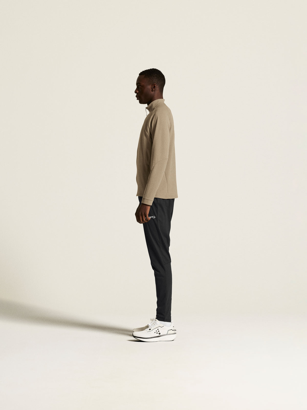 Craft Extend 2.0 Full Zip Jacket Herren in Beige, Detailansicht