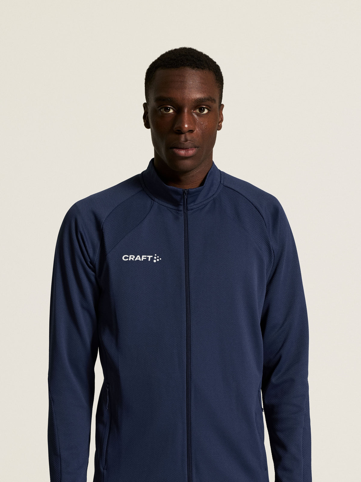 Craft Extend 2.0 Full Zip Jacket Herren in Navy, Detailansicht