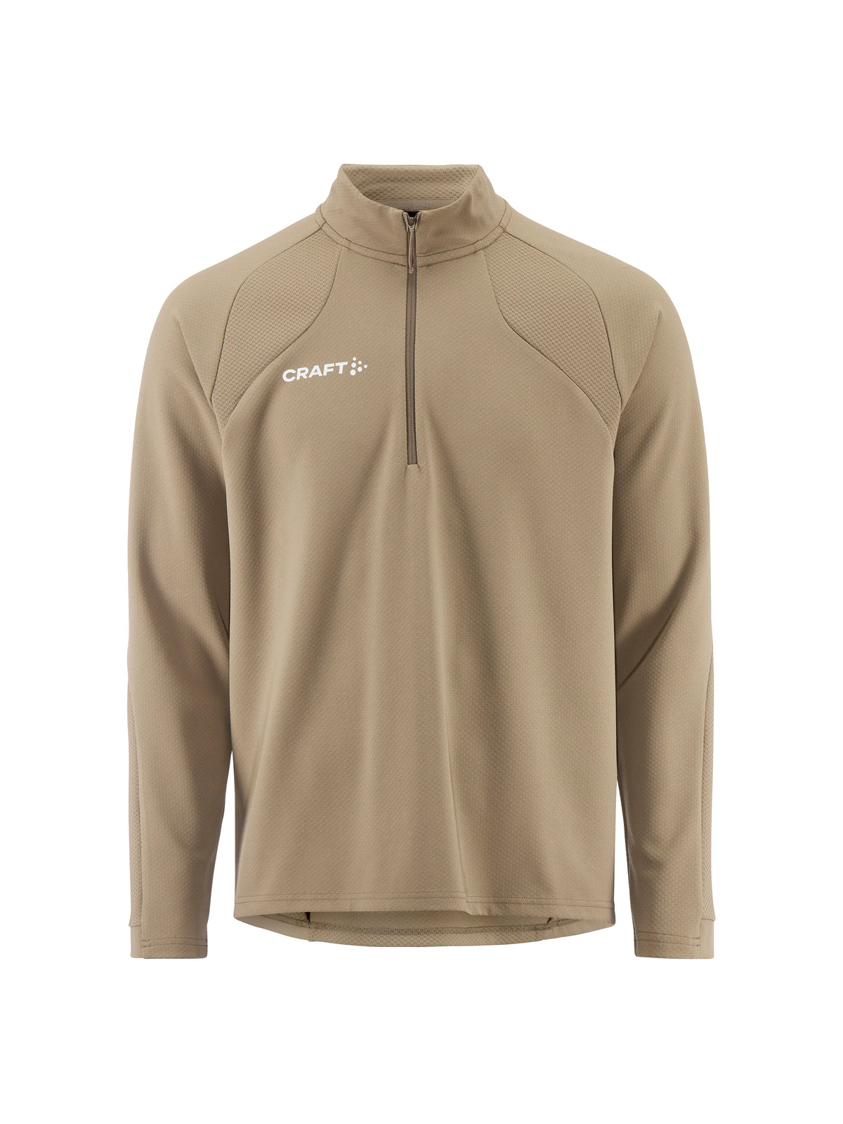 Craft Extend 2.0 Half Zip Herren in Beige, Vorderansicht