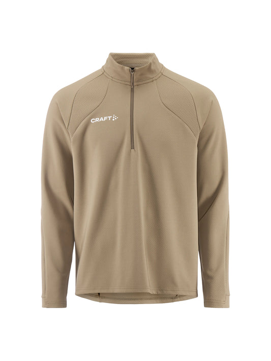 Craft Extend 2.0 Half Zip Herren in Beige, Vorderansicht