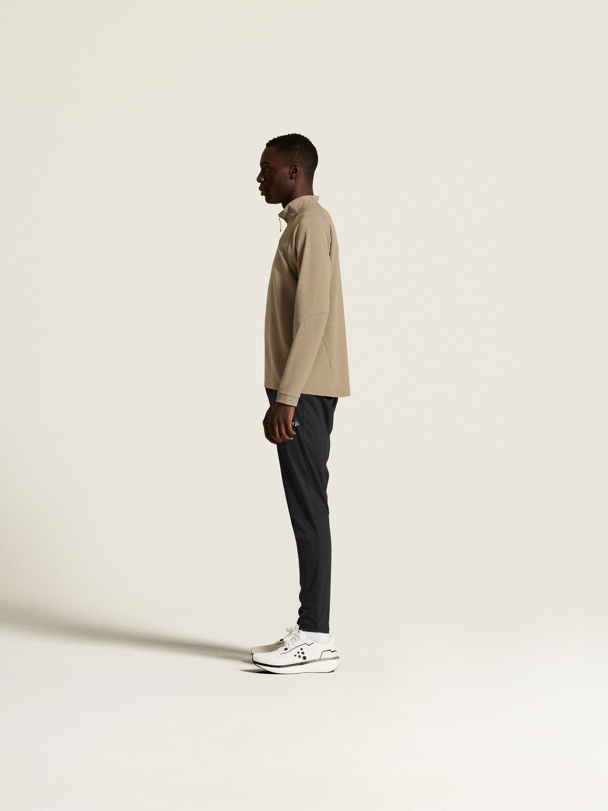 Craft Extend 2.0 Half Zip Herren in Beige, Detailansicht