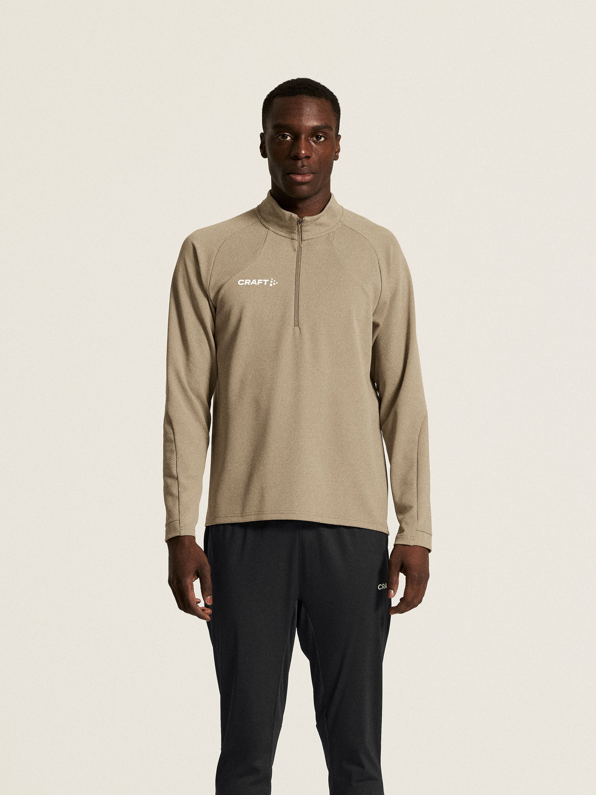 Craft Extend 2.0 Half Zip Herren in Beige, Detailansicht