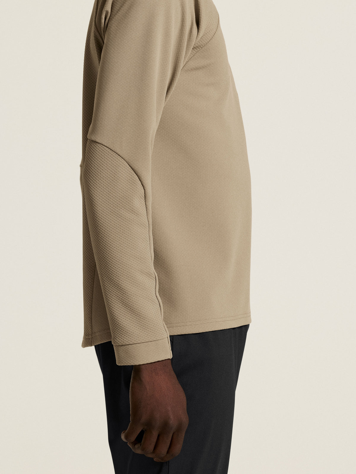 Craft Extend 2.0 Half Zip Herren in Beige, Detailansicht