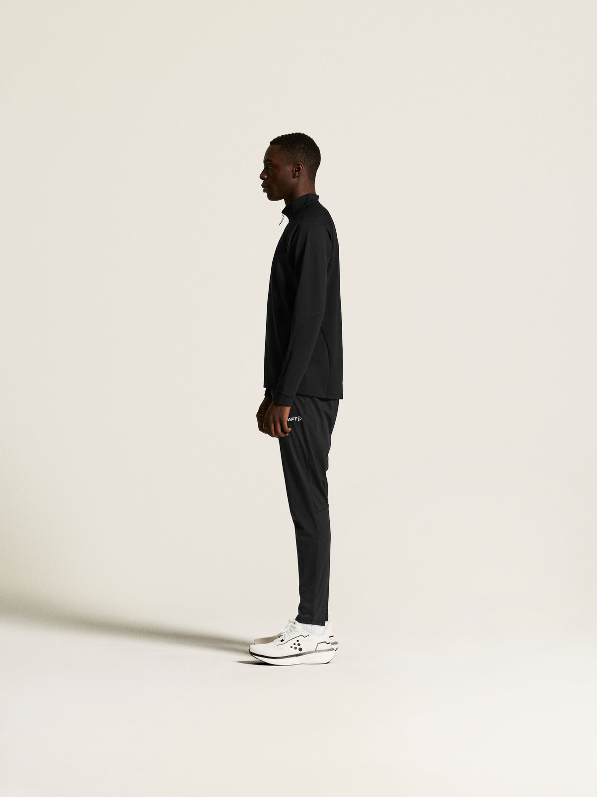 Craft Extend 2.0 Half Zip Herren in Schwarz, Detailansicht