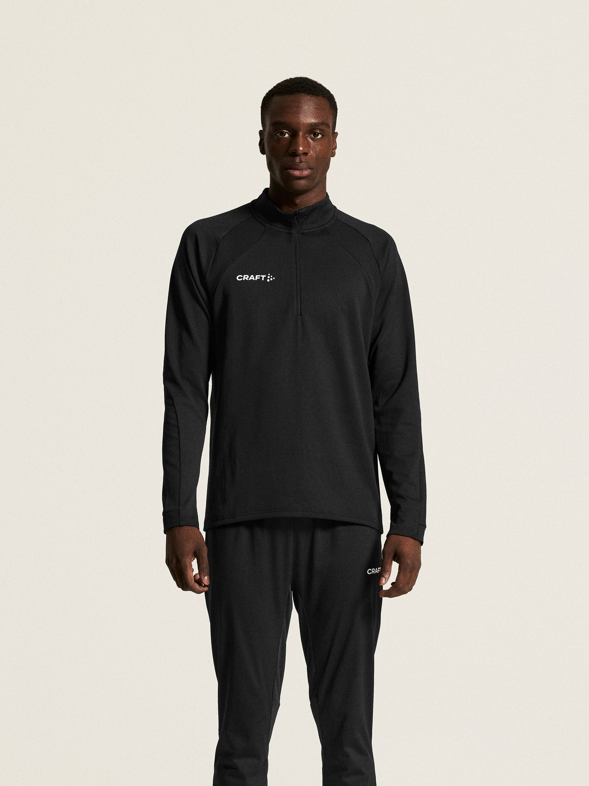 Craft Extend 2.0 Half Zip Herren in Schwarz, Detailansicht