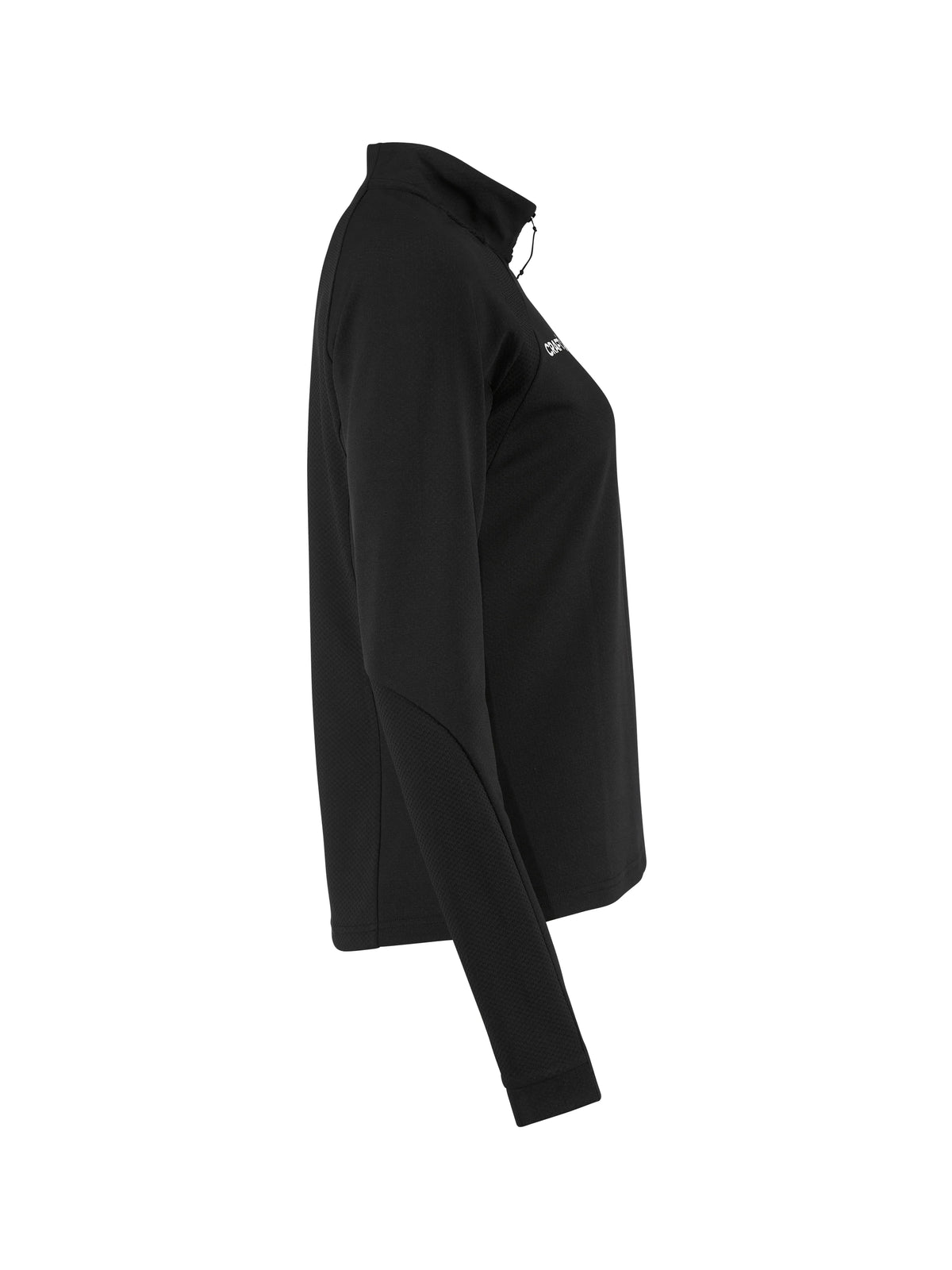 Craft Extend 2.0 Half Zip Damen in Schwarz, Seitenansicht rechts
